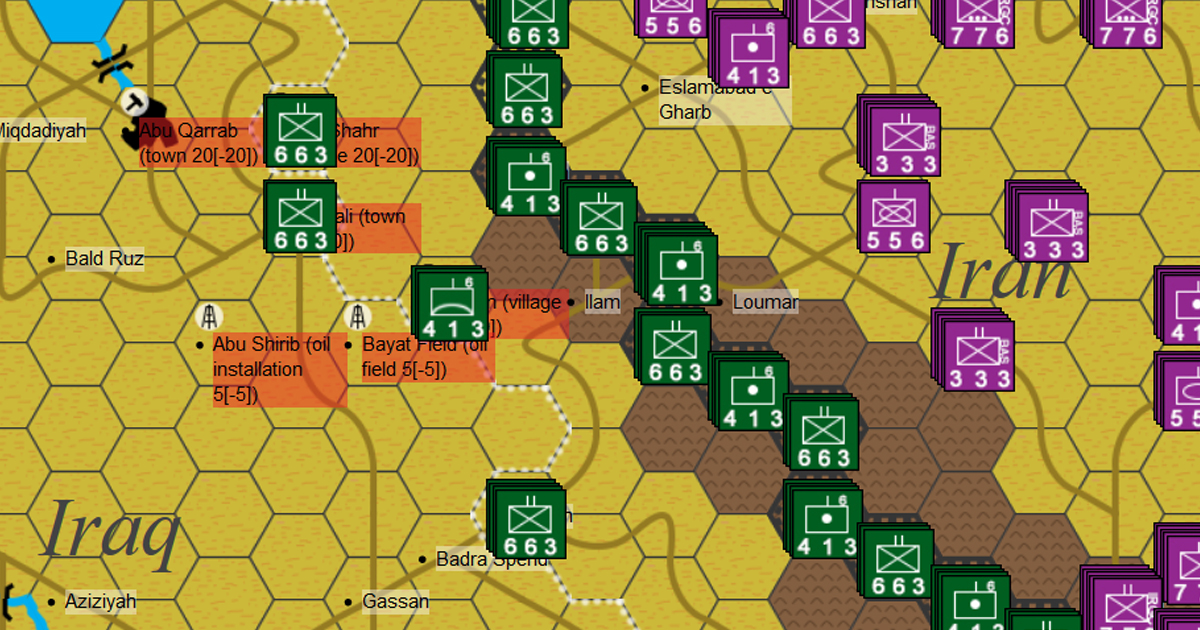 Operation Muharram al Haram - Iraq, Middle East, 1982