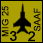Syrian Arab Army - Syrian Air Force Mig 25 - Air (3-2-50)