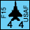 ISAF - USAF McDonnell-Douglas F-15E Strike Eagl - Infantry (4-4-2)