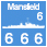 United Nations - UN USS Mansfield DD 728 - Naval (6-6-6)