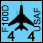 United States - USAF F100D - Air (4-4-4)