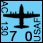 United States - USAF AC 130 - Bomber (7-0-8)