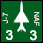 Nigerian Airforce - Nigerian Air Force Chengdu J 7 - Air (3-3-5)