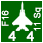 Pakistan - Pakistan 11 Sq F 16AM - Air (4-4-10)