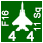 Pakistani Army - Pakistan 11 Sq F-16AM - Infantry (4-4-6)